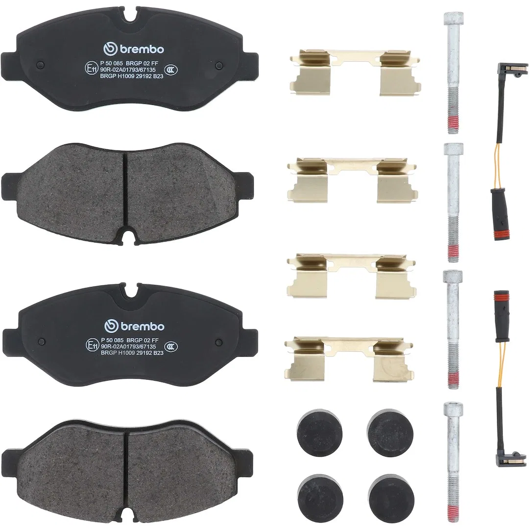 P50085 – BREMBO Brake Pad, FMSI Number D1316-8430 Low-Metallic Set Of 4 With Hardware